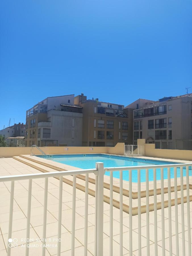 Port Studio Piscine, Parking, Prive,Navette Aeroport Агд Экстерьер фото